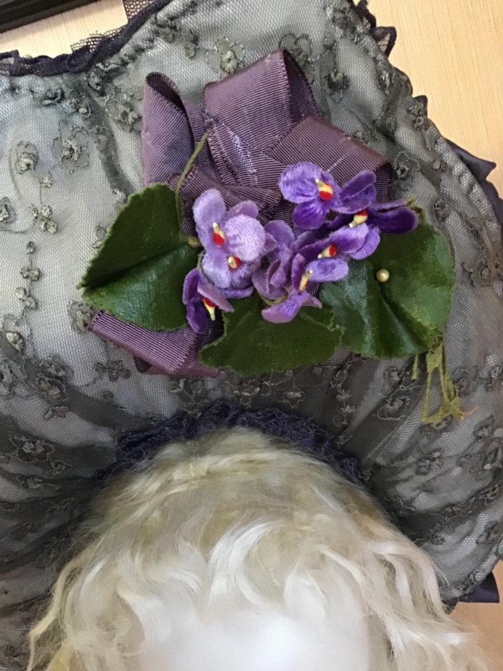 Мой первый бонет в этом году - Пармские фиалки | Бэйбики Мой первый бонет в этом году - Пармские фиалки