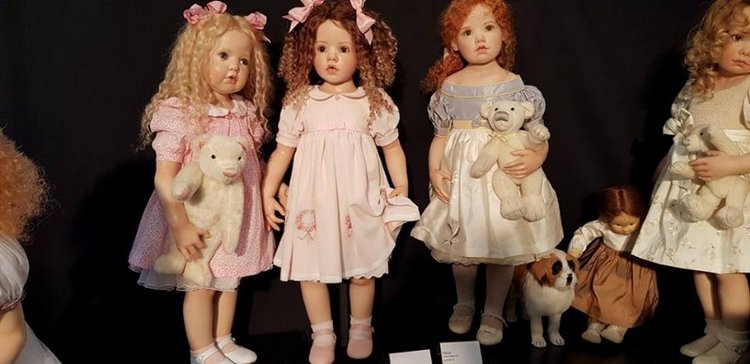 Выставка кукол и мишек в Мюнстере, Германия 28.04.2018-29.04.2018 год Часть первая (фото 5)