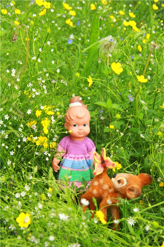 Встреча с бабочкой — Винтажные куклы ГДР (Немки): Бигги (фото 10)