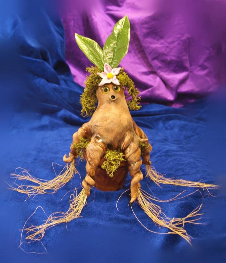 Greenman Art - Fantasy sculpts, art dolls & drawing by Noelia García - Авторские фантазийные скульптуры by Noelia García