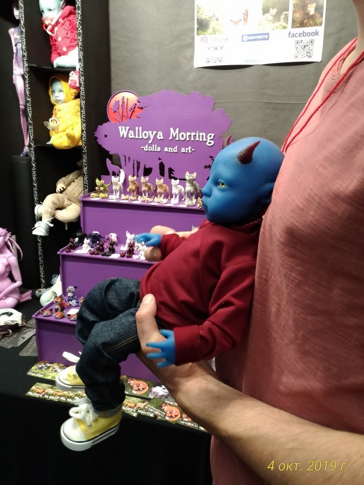 XV Международный Салон Авторских кукол на Тишинке моими глазами. Часть I