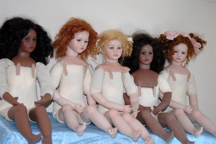 Как я делала фарфоровых кукол Химстедт. Проект длинной в десять лет (Плюс еще три года!). Тянет на рекорд Гиннеса? Часть