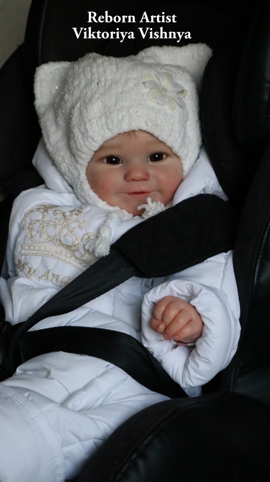 Моя Мэдди... Куколка реборн Виктории Вишни