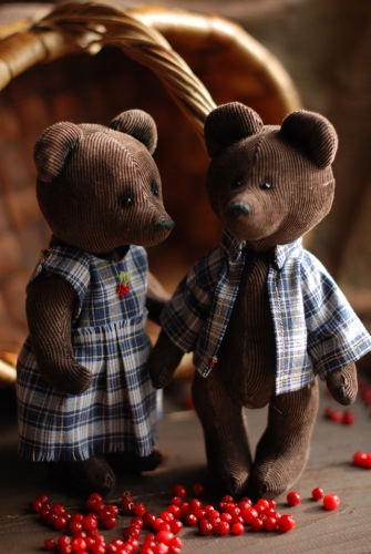 Мои вельветовые медведи — Авторские мишки Тедди и друзья: фото (фото 7)