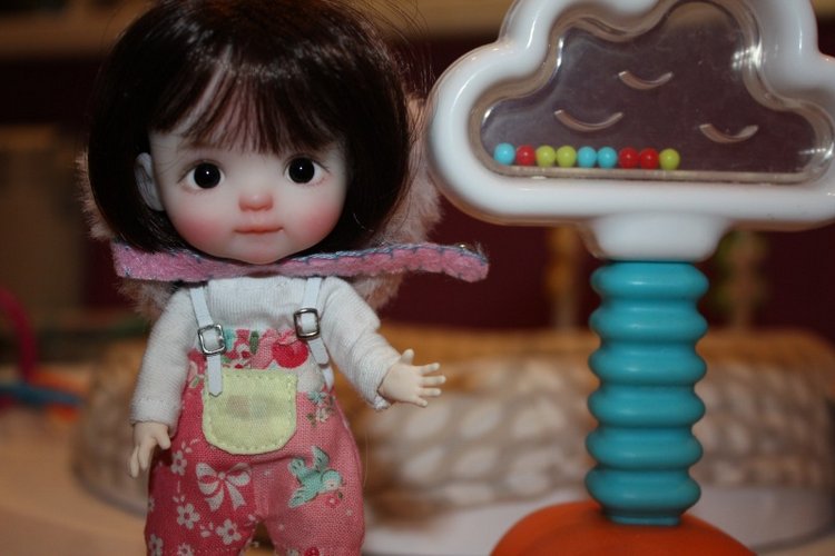 Моя единственная и долгожданная ob11 clay doll Taeko. Ее нельзя не купить