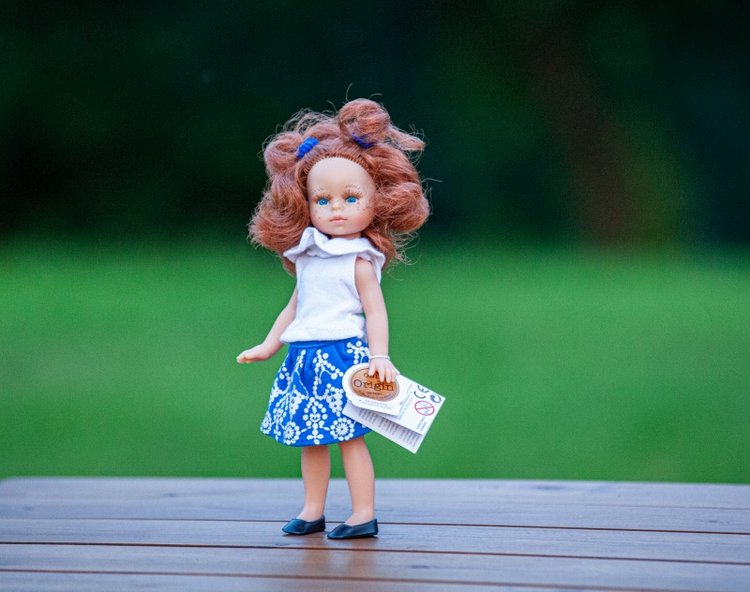 В гостях у STEPHA dolls! Biggers, Миниамигес, Вестида де Азул