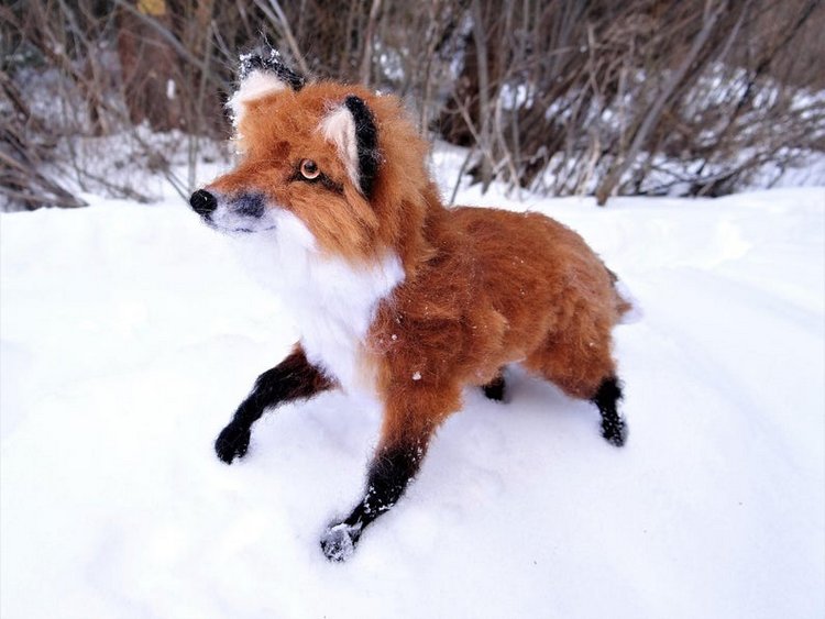 FineFeltedCritters - Авторские войлочные скульптуры by Carol Rossi - ч.2