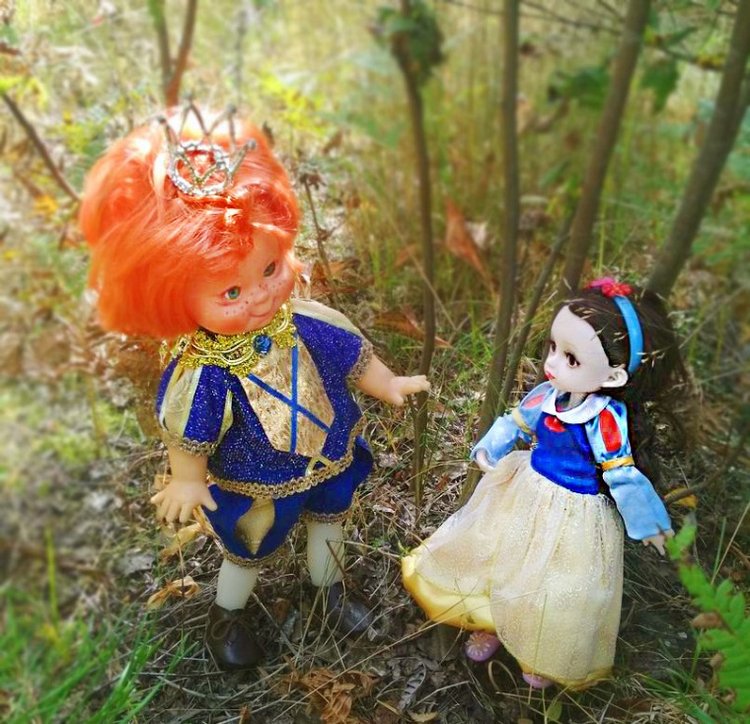 Осеннею порой под старою сосной... Принц, Белоснежка и гномы... встречаются (фото 4)