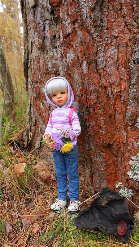 Путешествие Имани на Волгу, продолжение. Mini Imani от Kaye Wiggs