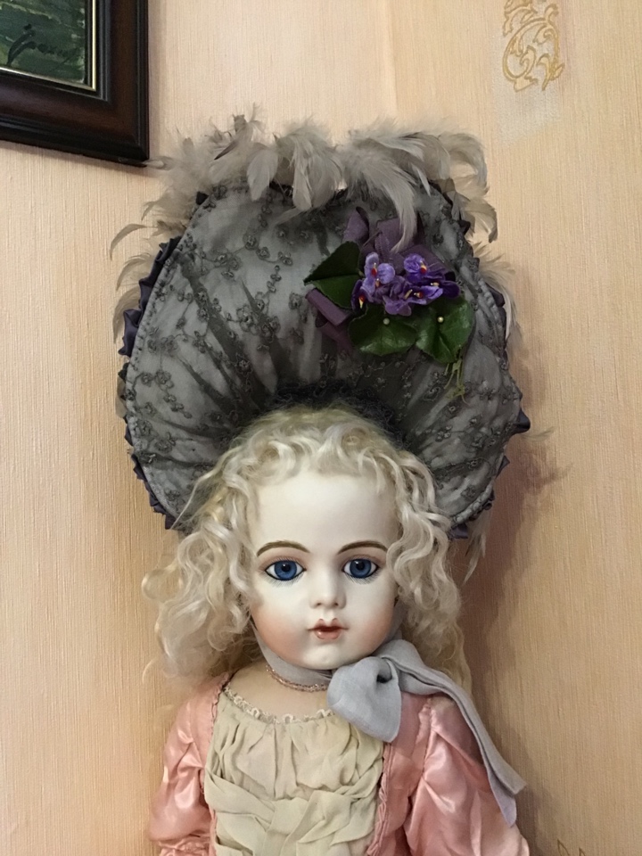 Мой первый бонет в этом году - Пармские фиалки | Бэйбики Мой первый бонет в этом году - Пармские фиалки (фото 9)