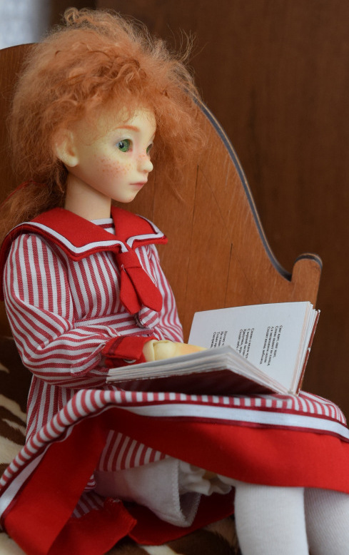 Первые фото с книжкой — Фотоистории с куклами BJD (БЖД): сериалы (фото 9)