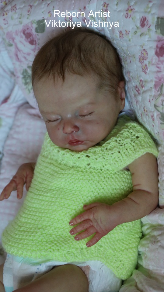 Далила... малышка реборн Виктории Вишни | Бэйбики Далила... малышка реборн Виктории Вишни