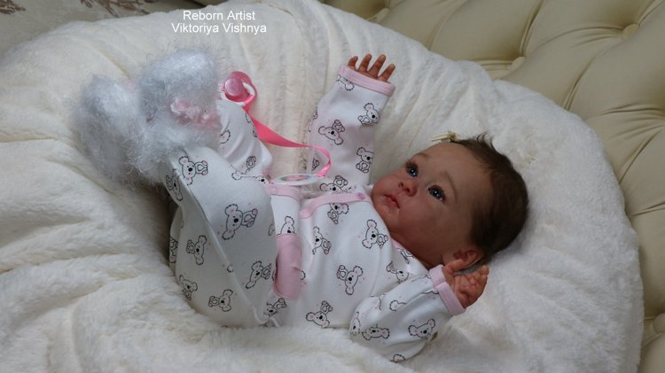 Хаксли... куколка реборн Виктории Вишни