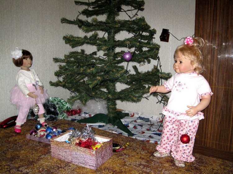 Как мы ёлочки наряжали — Домашние коллекции кукол: фото собраний (фото 5)