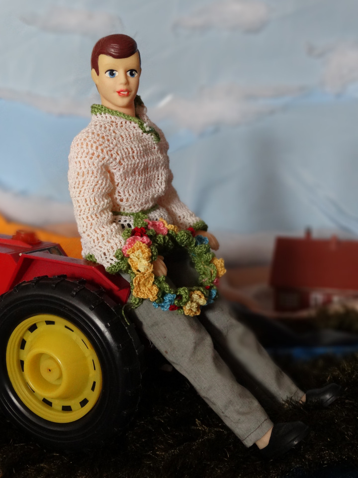 Сельская романтика для стареньких кукол (фото 9)