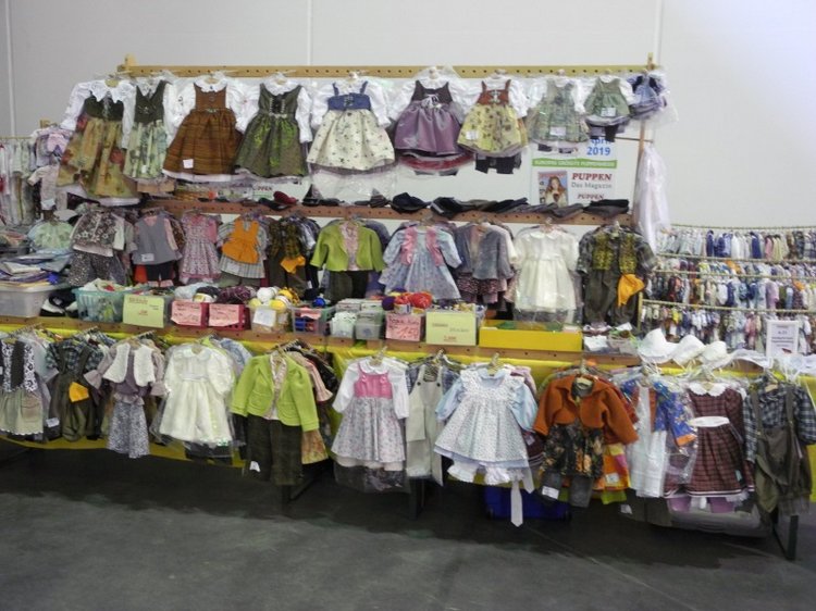 Выставка кукол и мишек в Мюнстере, Германия 28.04.2018-29.04.2018 год Часть первая