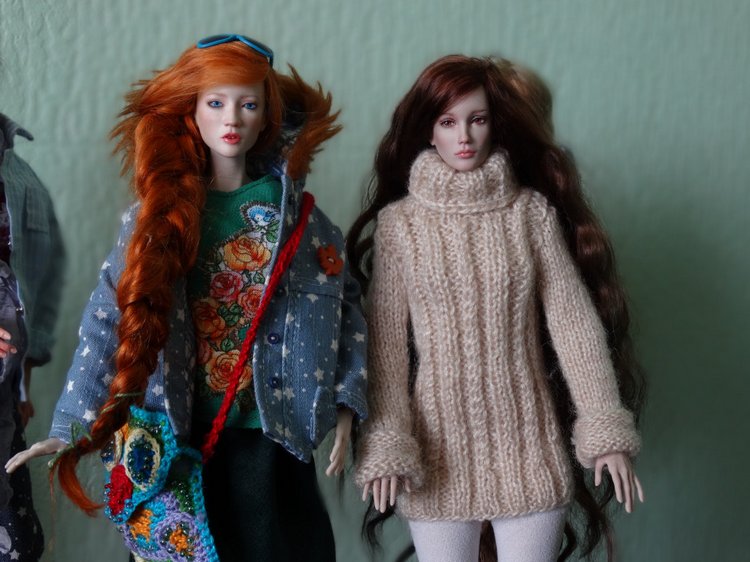 Очень маленькая кукло-встреча. Или ода бумажным куклам