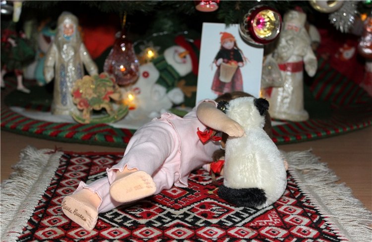 Катрин. Katrin, Stoffpuppe Doll, Kathe Kruse