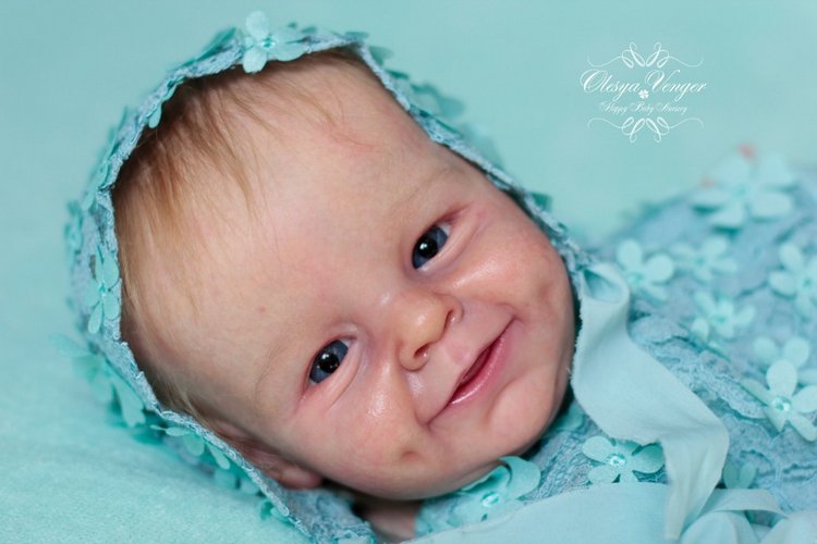 Прототип Shaya от скульптора Bonnie Sieben. Кукла реборн Олеси Венгер