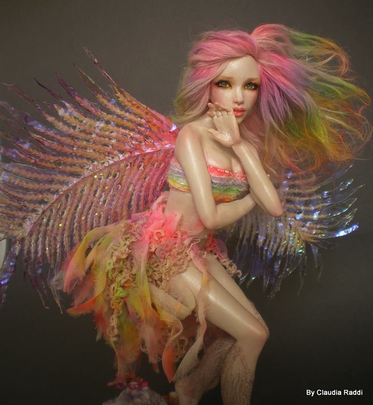 Claudia Raddi - OOAK Fairies & Art Dolls - Авторские скульптуры - 2