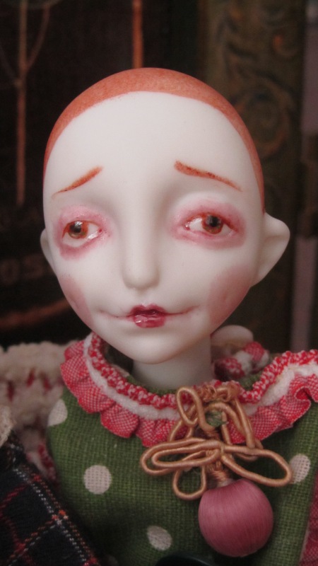 Коротенькая история жизни Печалек, авторских фарфоровых куколок (фото 5)