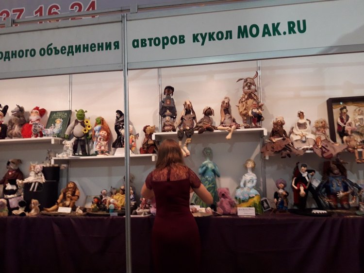 XV Международный Салон Авторских кукол на Тишинке моими глазами. Часть III, завершающая