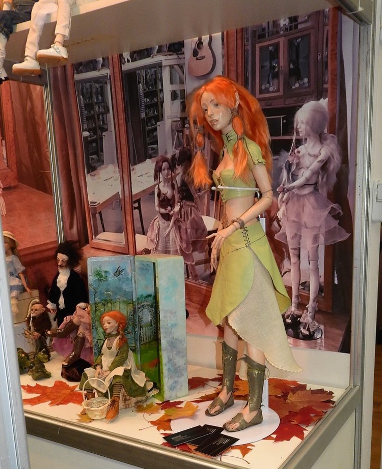 XV Международный осенний салон авторских кукол на Тишинке с 4 по 6 октября 2019 года в Москве - часть 2