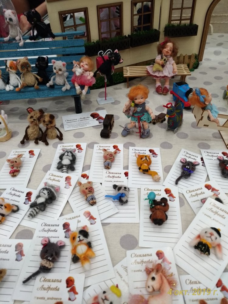 XV Международный Салон Авторских кукол на Тишинке моими глазами. Часть III, завершающая