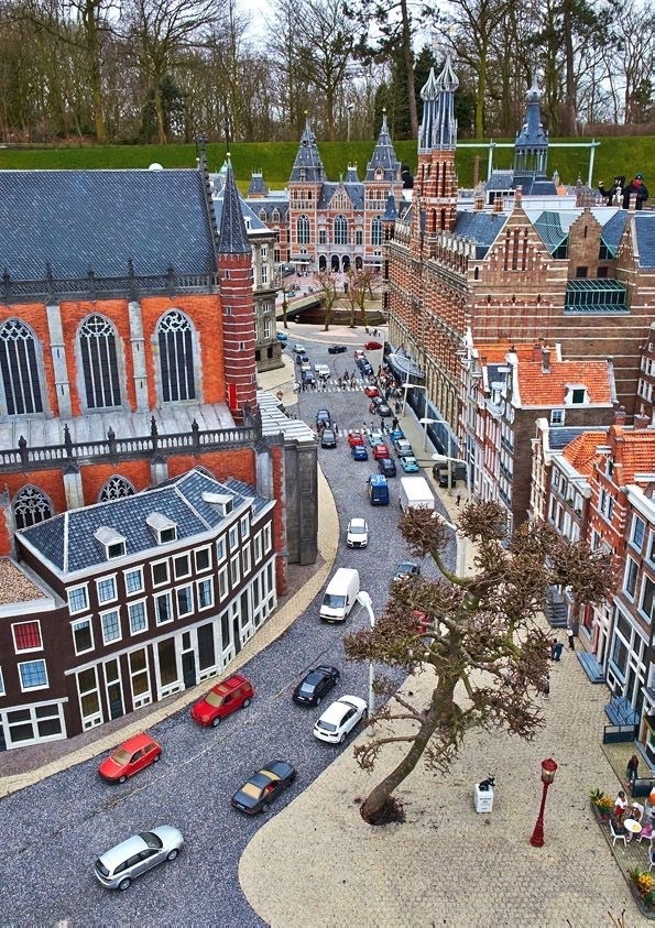 Парк миниатюр Madurodam Голландия