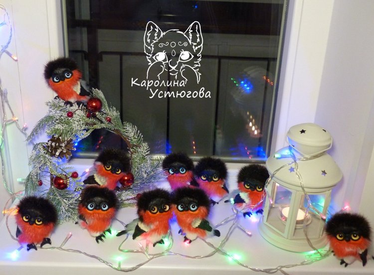 Снегири и новогоднее настроение