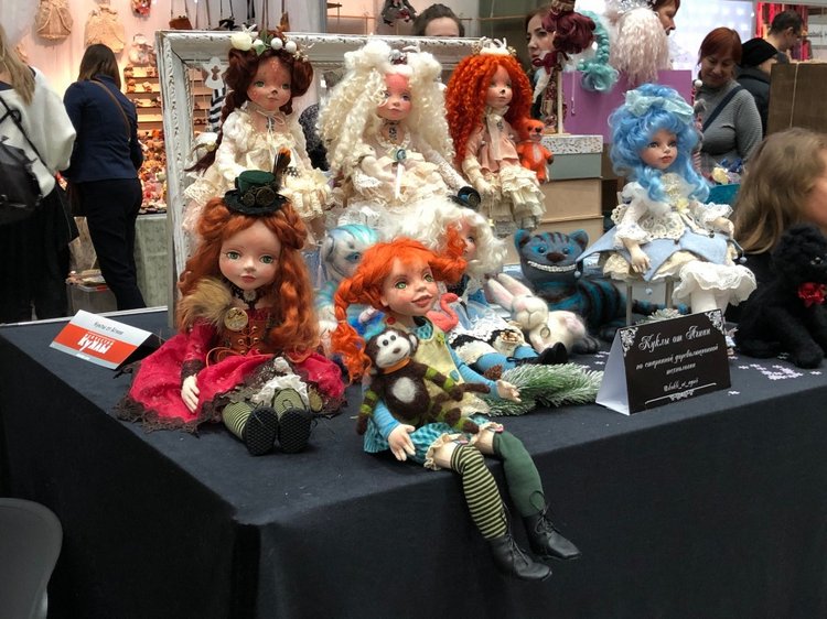"Искусство куклы" 2019 - приглашаю прогуляться по выставке... ч.5