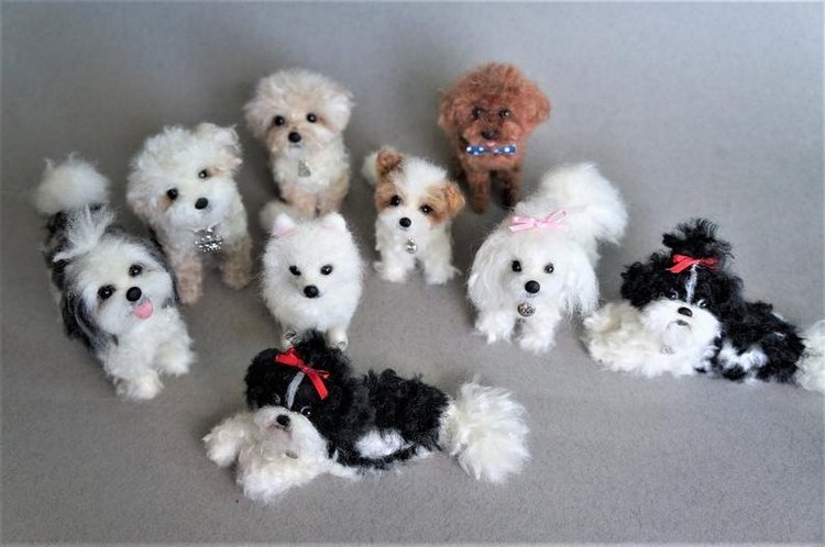 JanetsNeedleFelting - Авторские войлочные скульптуры домашних животных