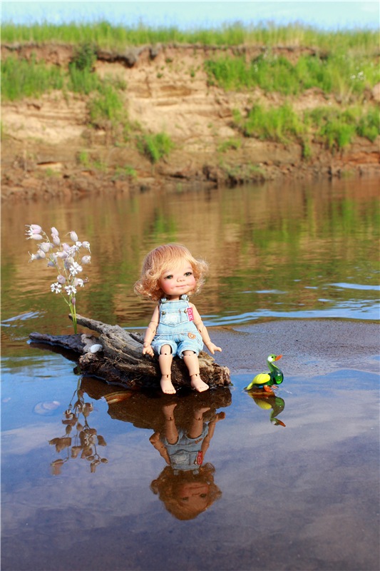 На берегу неба — Куклы Meadow dolls (Медовушки): BJD (БЖД)