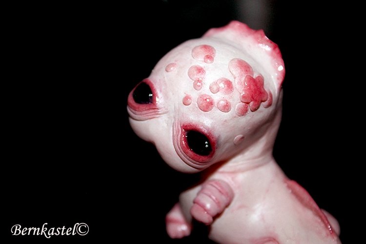 Акки и Ия — Игрушки в смешанной технике (мех и глина): Арт