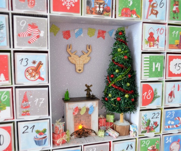 2 адвент календаря с миниатюрой для брата и сестры (фото 4)
