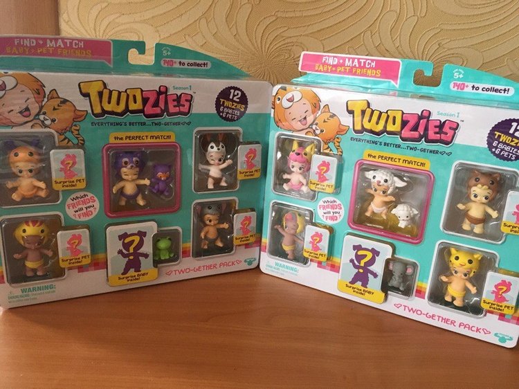 Пупсики TwoZies или просто Тузики