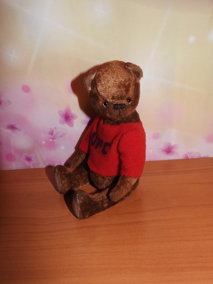 Авторский мишутка и куколки ГДР (фото 8)