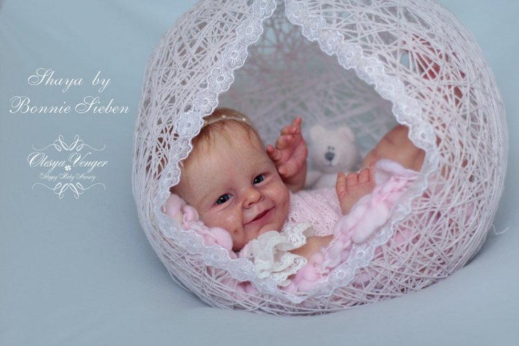 Прототип Shaya от скульптора Bonnie Sieben. Кукла реборн Олеси Венгер