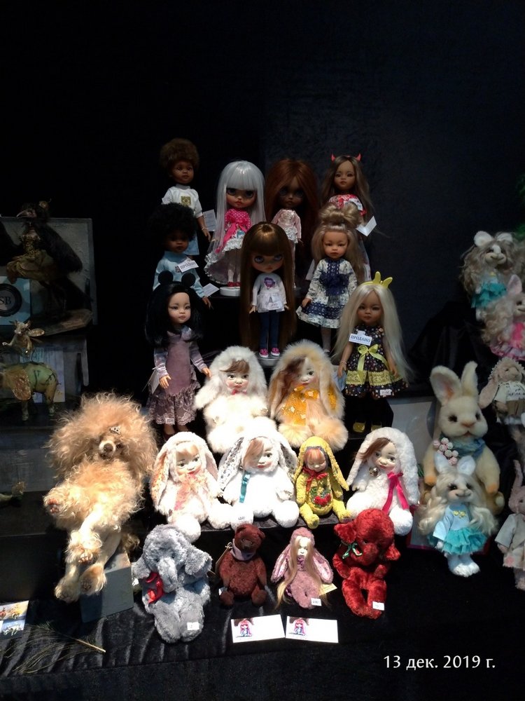 X Международная выставка "Искусство куклы" в Гостином дворе. Часть 2