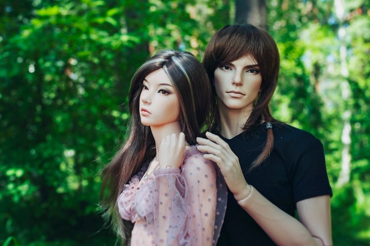 Аюна и Макс на прогулке — Куклы Iplehouse (Иплхаус): BJD (БЖД) (фото 2)