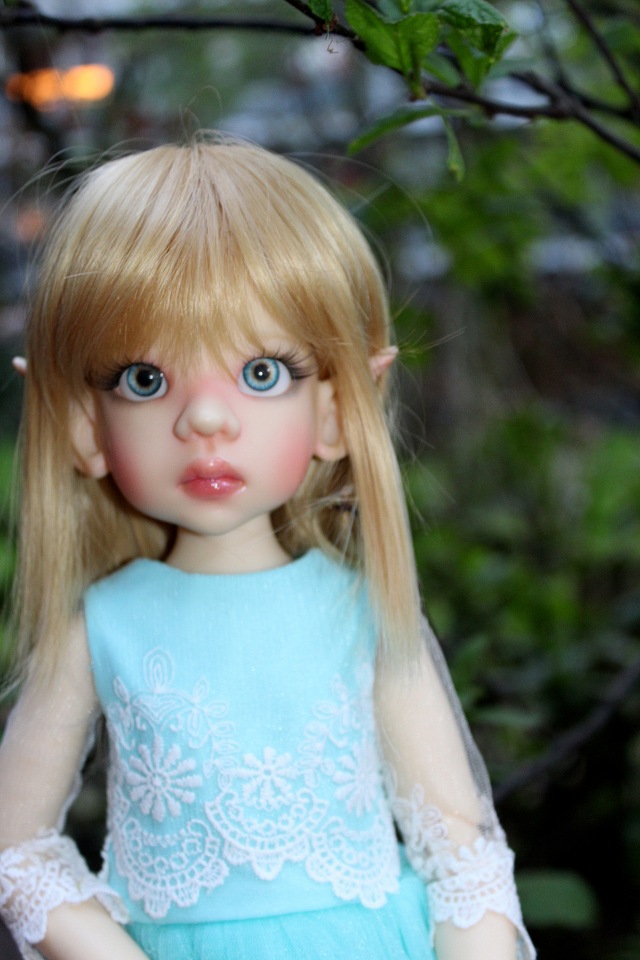 Талисса в весеннем саду — Куклы Kaye Wiggs (Кайе Виггс): авторские BJD (БЖД)