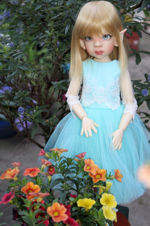 Талисса в весеннем саду — Куклы Kaye Wiggs (Кайе Виггс): авторские BJD (БЖД) (фото 10)