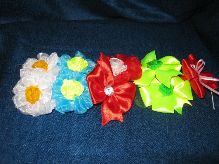 Спасибо Яндекс диску. Заколки, бантики