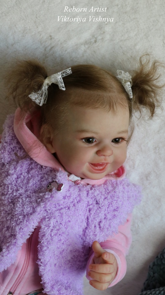 Малышка Хулиганка... куколка реборн Виктории Вишни