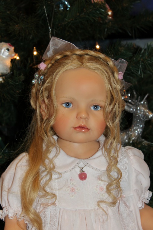 Новогодняя елка с моими куклами от Hildegard Gunzel