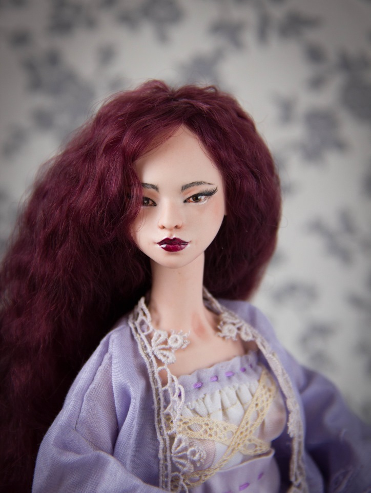 Лянфэн. Фарфоровая шарнирная кукла от Skvorkadolls