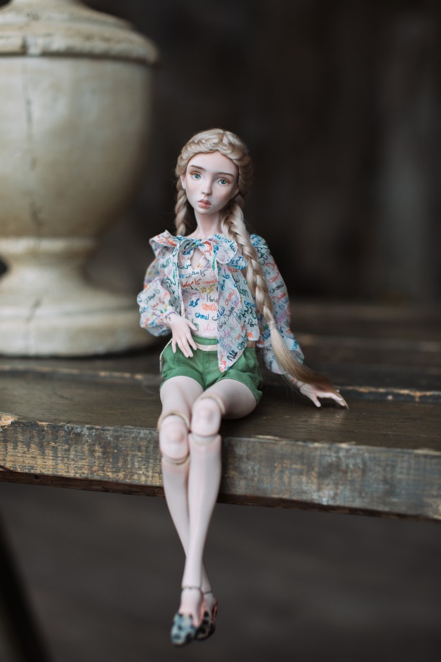Мои фарфоровые девушки для Салона Кукол