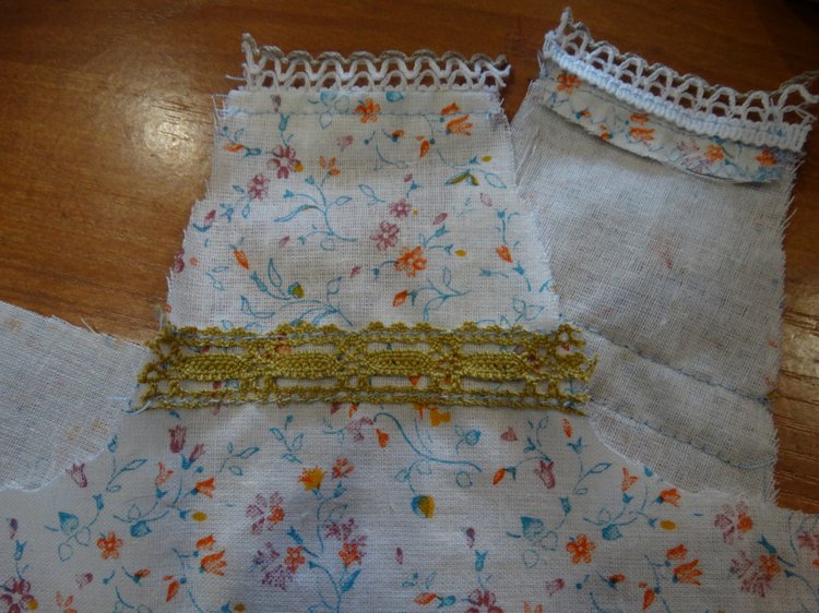 Шьём русский костюм для куклы формата Барби (фото 7)