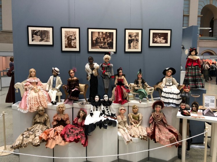 Искусство куклы. Гостиный двор декабрь 2018 - мой фотоотчет