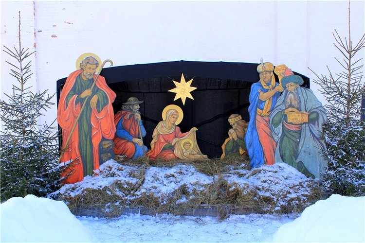 Счастливого Рождества! Старица, Свято-Успенский мужской монастырь (фото 3)